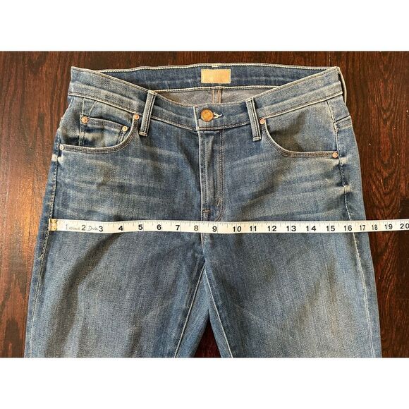 Mother Skinny Not Skinny Blue Skies Tomorrow Wash Jeans Size 27 - Picture 14 of 16